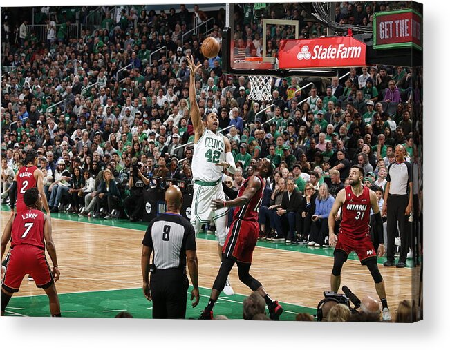 Playoffs Acrylic Print featuring the photograph Al Horford #5 by Nathaniel S. Butler