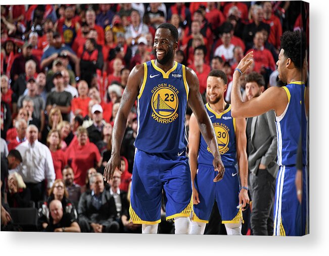 Nba Pro Basketball Acrylic Print featuring the photograph Draymond Green by Andrew D. Bernstein