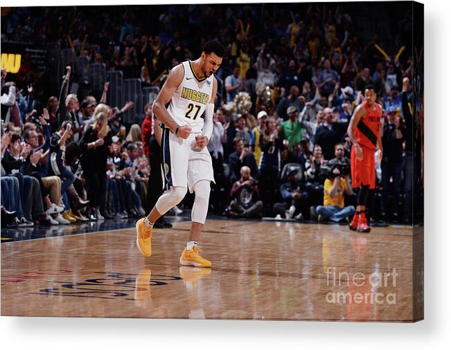 Nba Pro Basketball Acrylic Print featuring the photograph Jamal Murray by Bart Young
