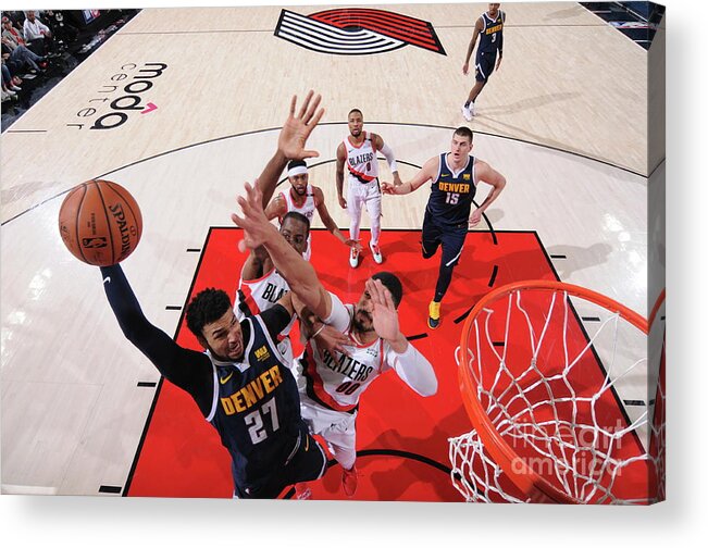 Jamal Murray Acrylic Print featuring the photograph Jamal Murray #5 by Sam Forencich