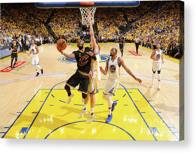 Playoffs Acrylic Print featuring the photograph Kyrie Irving by Jesse D. Garrabrant