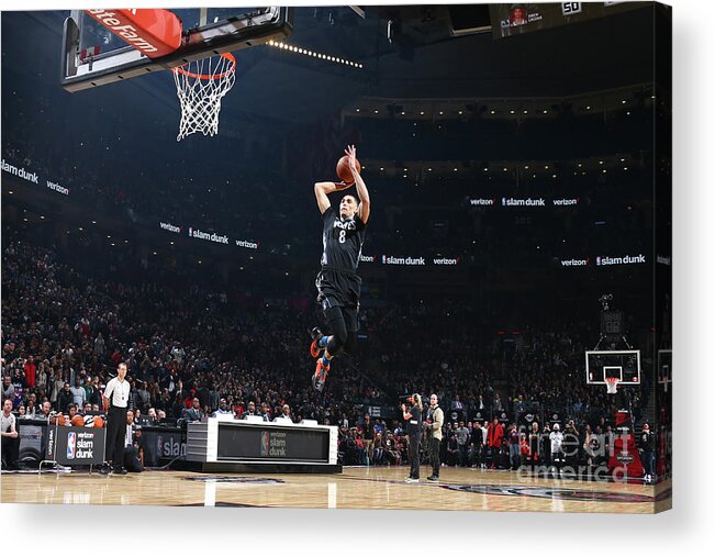 Event Acrylic Print featuring the photograph Zach Lavine by Nathaniel S. Butler