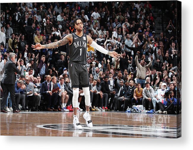 D'angelo Russell Acrylic Print featuring the photograph D'angelo Russell #7 by Nathaniel S. Butler