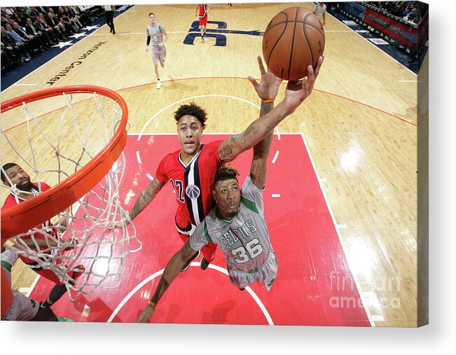 Kelly Oubre Jr Acrylic Print featuring the photograph Kelly Oubre by Ned Dishman