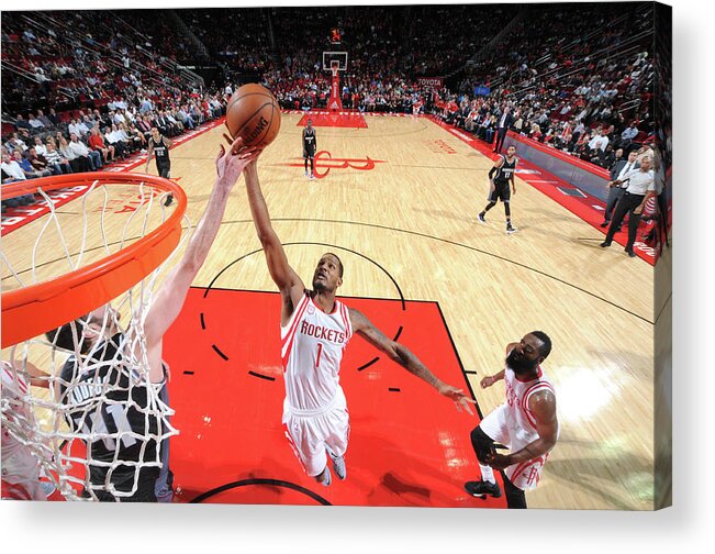 Nba Pro Basketball Acrylic Print featuring the photograph Trevor Ariza by Bill Baptist