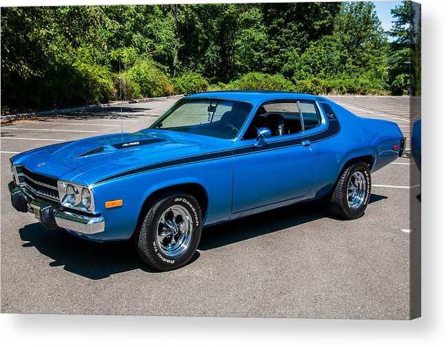 Roadrunner Acrylic Print featuring the photograph 73 Roadrunner 440 by Anthony Sacco