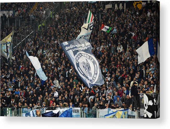 Sports Ball Acrylic Print featuring the photograph SS Lazio v Juventus FC - Serie A #73 by Giuseppe Bellini