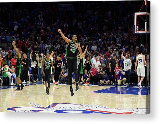 Playoffs Acrylic Print featuring the photograph Al Horford by Brian Babineau