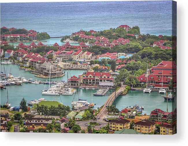 Seychelles Africa Acrylic Print featuring the photograph Seychelles Africa #8 by Paul James Bannerman