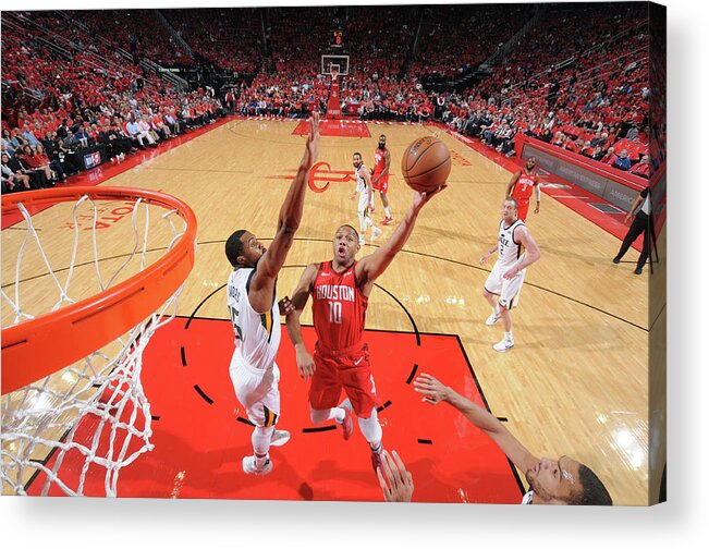 Playoffs Acrylic Print featuring the photograph Eric Gordon by Bill Baptist