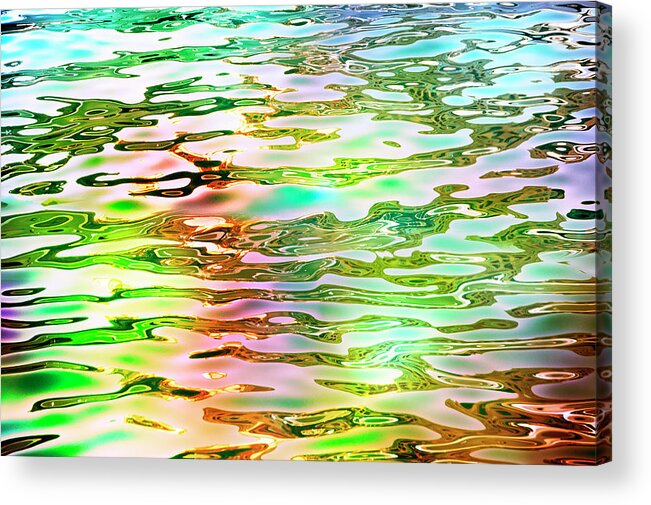 Abstract Photography Acrylic Print featuring the photograph Abstraction 43 by Mary Mansey
