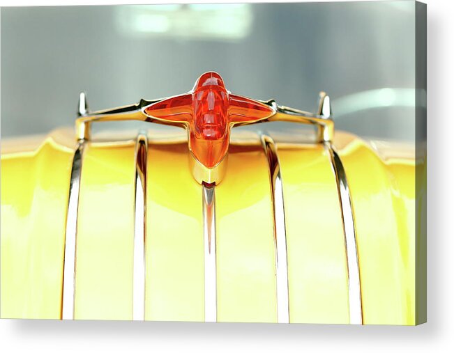 Pontiac Acrylic Print featuring the photograph Acrylic Chief by Lens Art Photography By Larry Trager