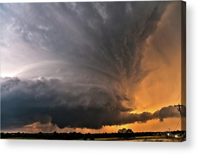 Weather Acrylic Print featuring the photograph Ada, Oklahoma by Colt Forney