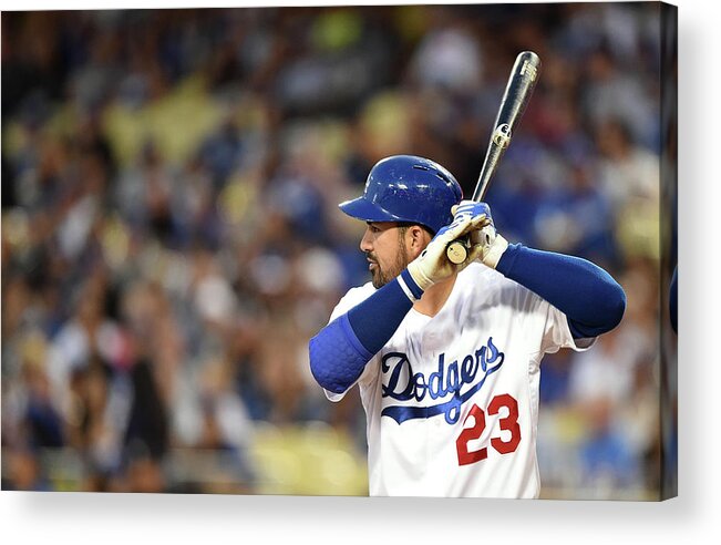 People Acrylic Print featuring the photograph Adrian Gonzalez by Harry How