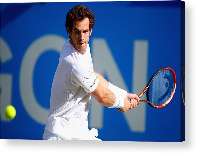 England Acrylic Print featuring the photograph Aegon Championships - Day Five by Jordan Mansfield