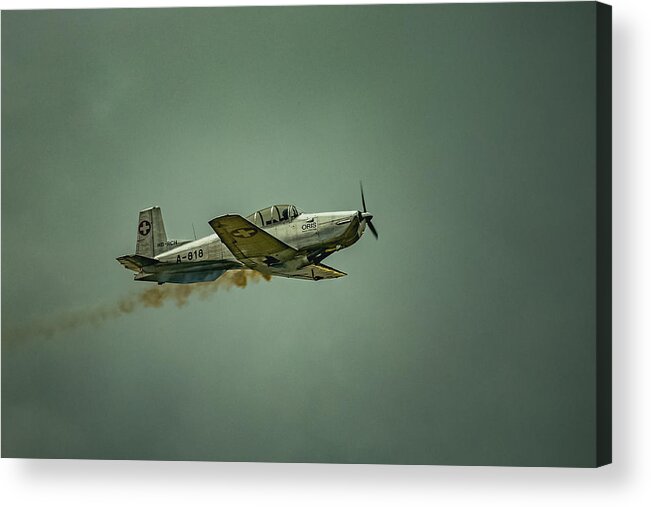 Aircraft Acrylic Print featuring the photograph Aircraft #4 by Yancho Sabev Art