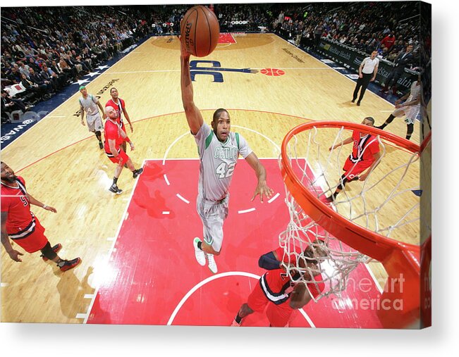 Nba Pro Basketball Acrylic Print featuring the photograph Al Horford by Ned Dishman