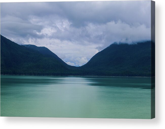 Alaska Acrylic Print featuring the photograph Alaskan Mountain Scoop by Ed Williams