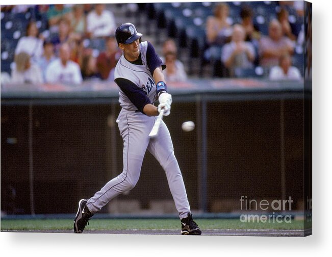 People Acrylic Print featuring the photograph Alex Rodriguez by John Reid Iii