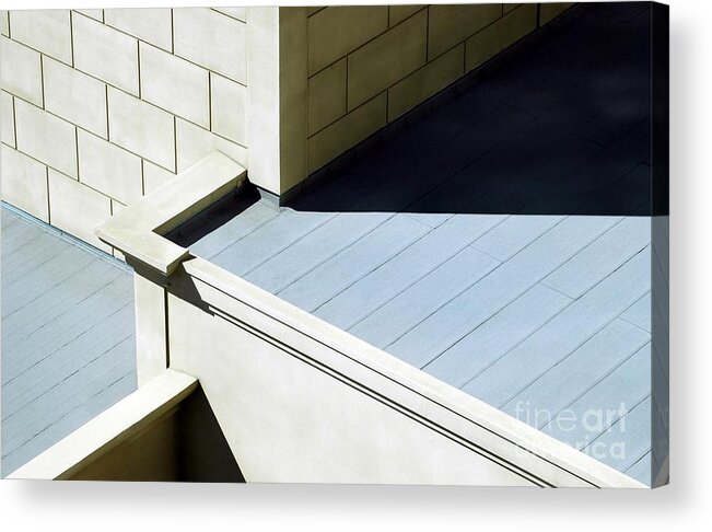 Architecture Acrylic Print featuring the photograph All Those Angles by Dan Holm