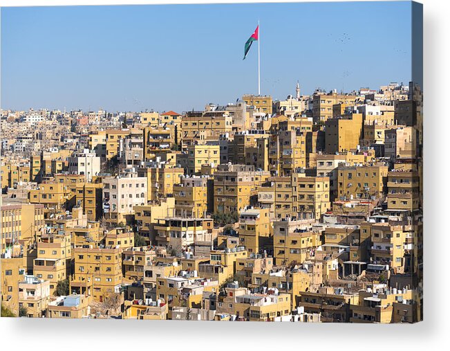 Arab Culture Acrylic Print featuring the photograph Amman by Renan Gicquel