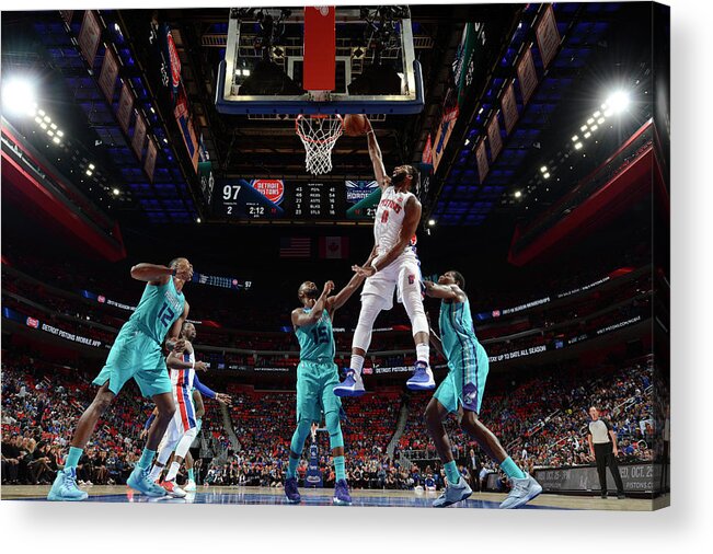 Andre Drummond Acrylic Print featuring the photograph Andre Drummond by Chris Schwegler