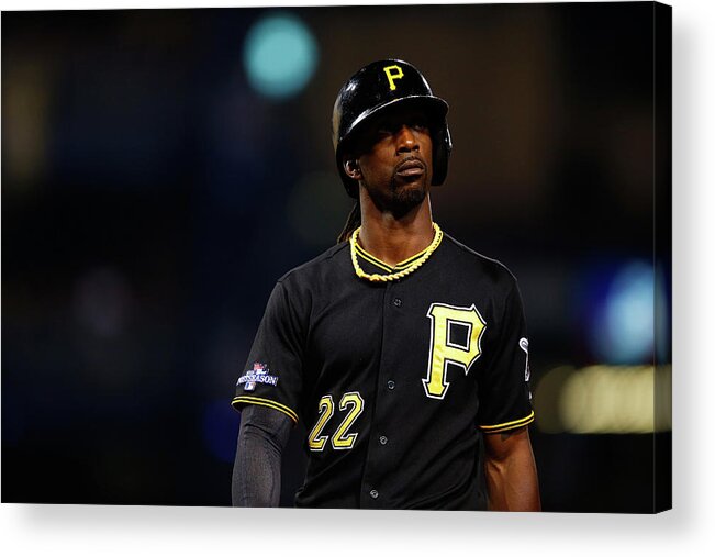 American League Baseball Acrylic Print featuring the photograph Andrew Mccutchen by Justin K. Aller