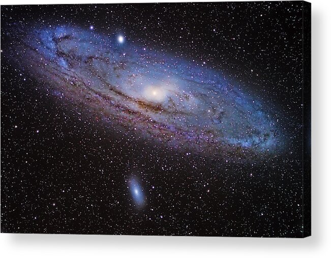 Andromeda Acrylic Print featuring the photograph Andromeda Galaxy by Ralf Rohner