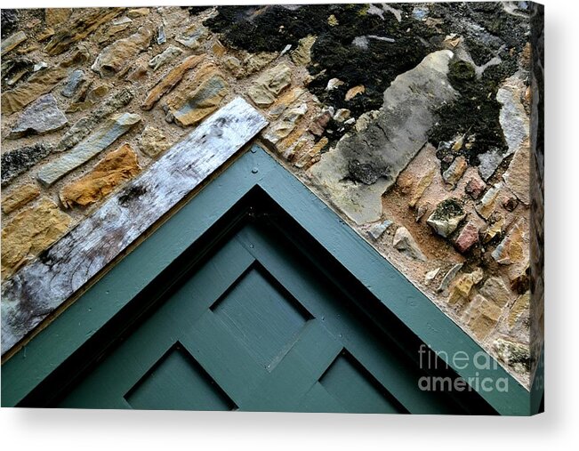 Door Photography Acrylic Print featuring the photograph Angular Perspective by Expressions By Stephanie