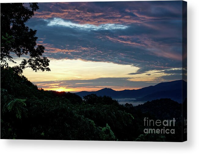 Sunrise Acrylic Print featuring the photograph Another Sunrise by Phil Perkins