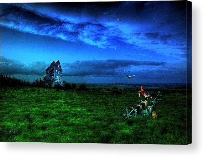  Acrylic Print featuring the painting Archi W Bechlenberg - La Fagne by Les Classics