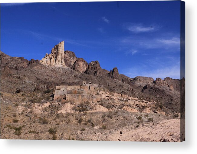 Landscape Acrylic Print featuring the photograph Arizona Landscape by Karen Ruhl