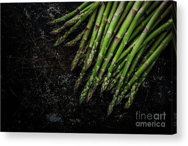 Asparagus Acrylic Print featuring the photograph Asparagus No. 1 by Jarrod Erbe