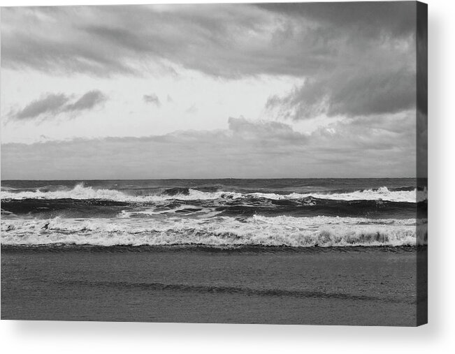 Ocean Waves Acrylic Print featuring the photograph Assiduously by Gina Cinardo
