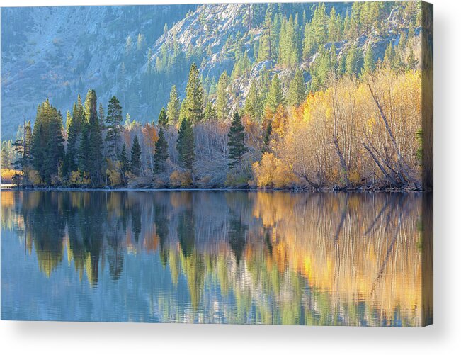 Landscape Acrylic Print featuring the photograph Autumn Scene by Jonathan Nguyen