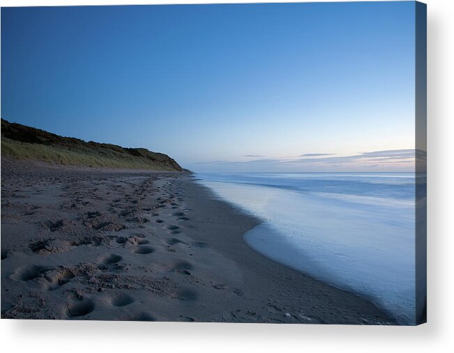 Ballynaclash Acrylic Print featuring the photograph Ballynaclash beach at dawn by Ian Middleton