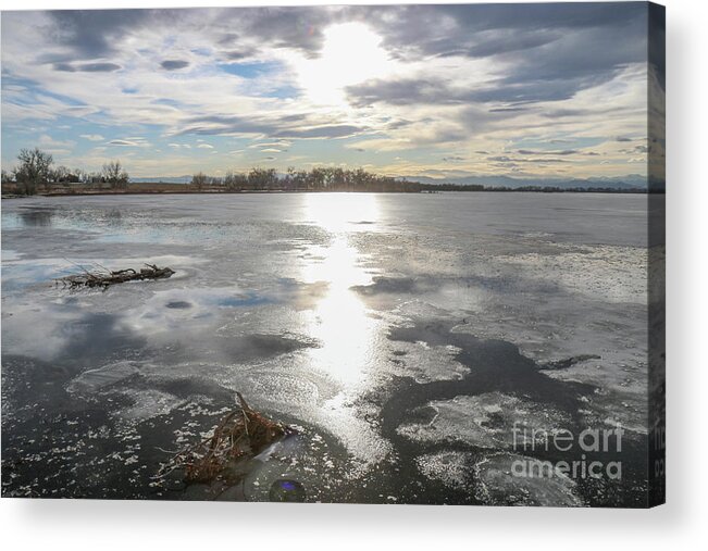 Barr Lake State Park Acrylic Print featuring the photograph Barr Lake State Park by Veronica Batterson