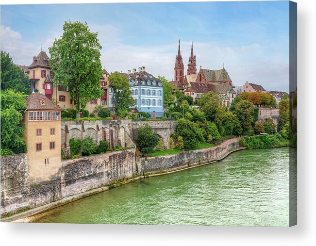 Basel Acrylic Print featuring the photograph Basel - Switzerland by Joana Kruse