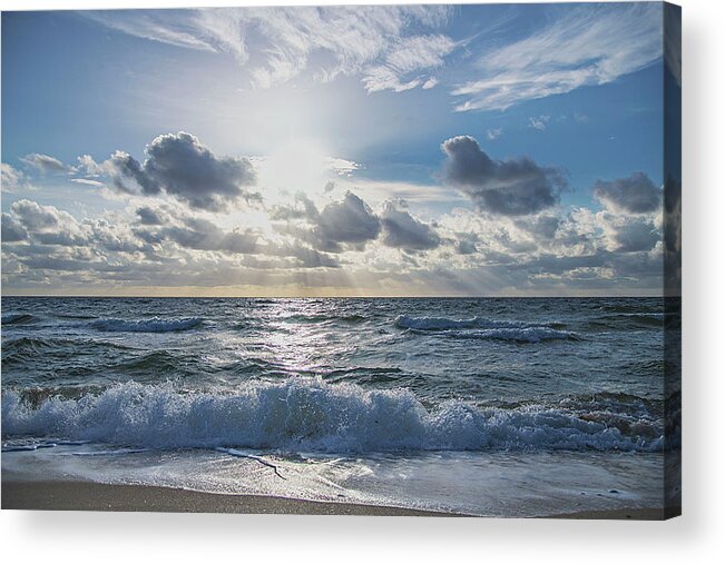 4946 Acrylic Print featuring the photograph Beach View by FineArtRoyal Joshua Mimbs