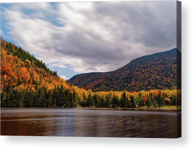 Fall Colors Acrylic Print featuring the photograph Beaver Creek 1 NH by Michael Hubley