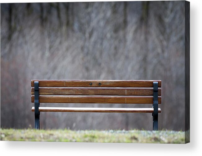 Dv8.ca Acrylic Print featuring the photograph Benched by Jim Whitley