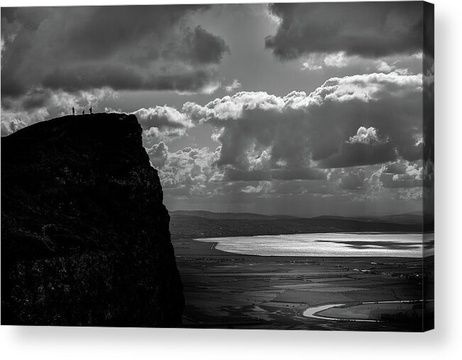 Binevenagh Acrylic Print featuring the photograph Binevenagh - Peak Viewing by Nigel R Bell