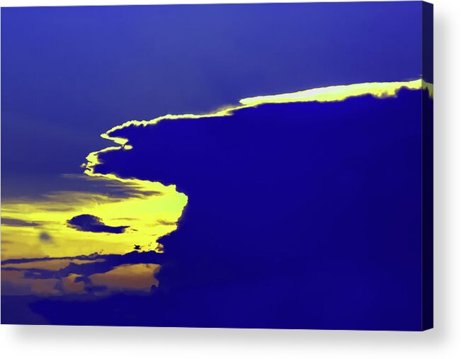 Cloud Formations Acrylic Print featuring the photograph Blue Thunder by Terry Walsh