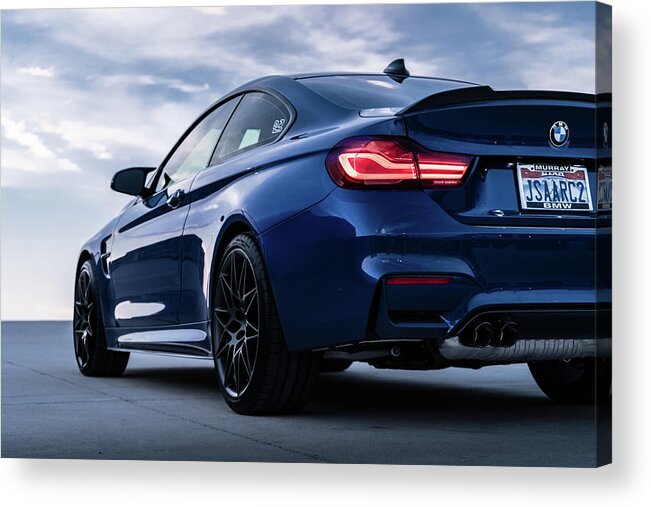 Bmw Acrylic Print featuring the photograph Bmw M4 by David Whitaker Visuals