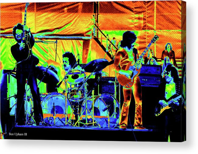Blue Oyster Cult Acrylic Print featuring the photograph Boc Vra#25 by Benjamin Upham III