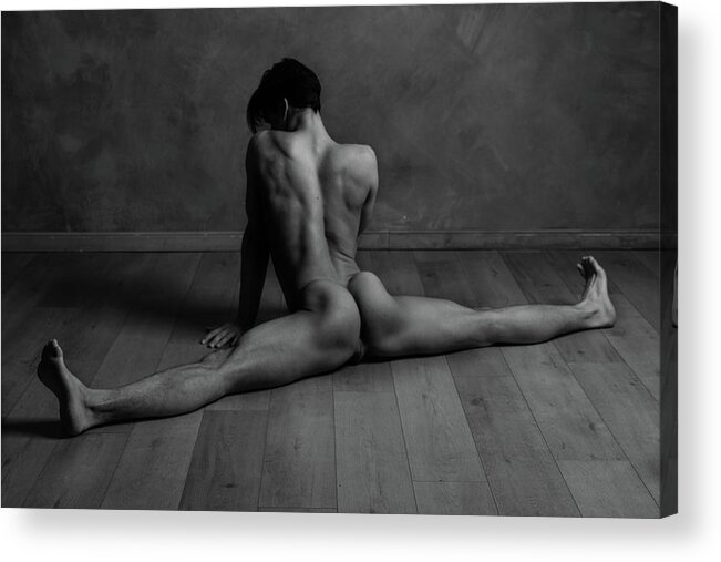 Male Acrylic Print featuring the photograph Body and Soul III by Pablo Saccinto