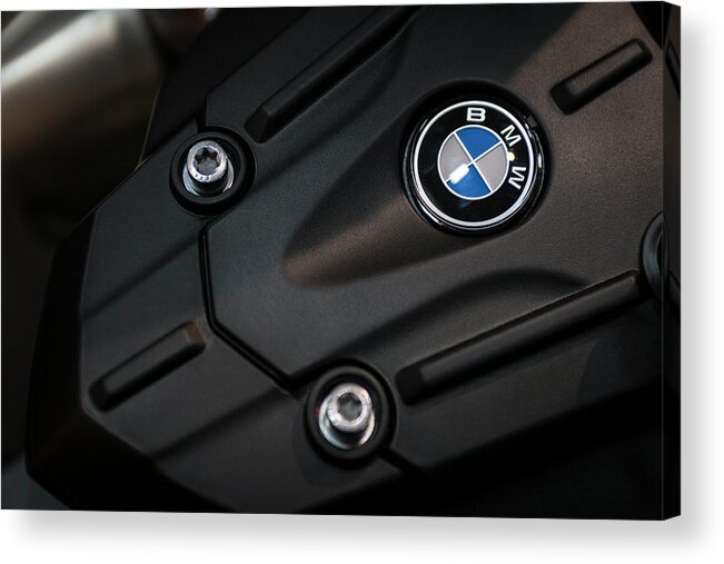 Dv8.ca Acrylic Print featuring the photograph Bolted BMW by Jim Whitley