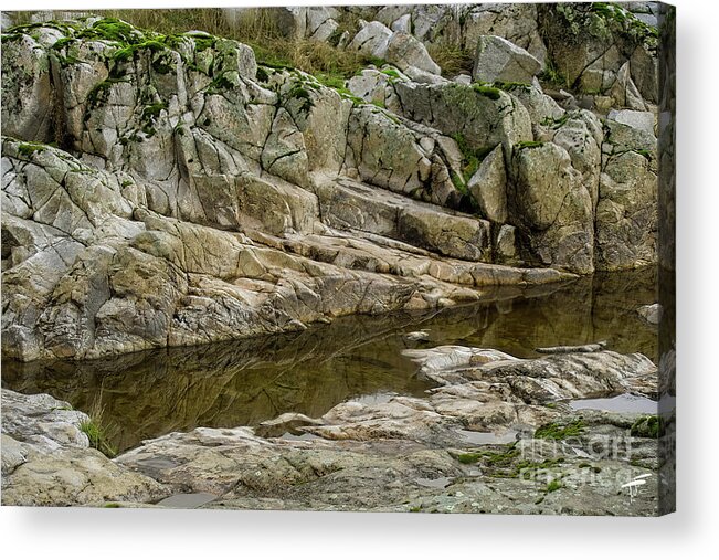Boulder Acrylic Print featuring the photograph Boulder Reflections by Theresa Fairchild