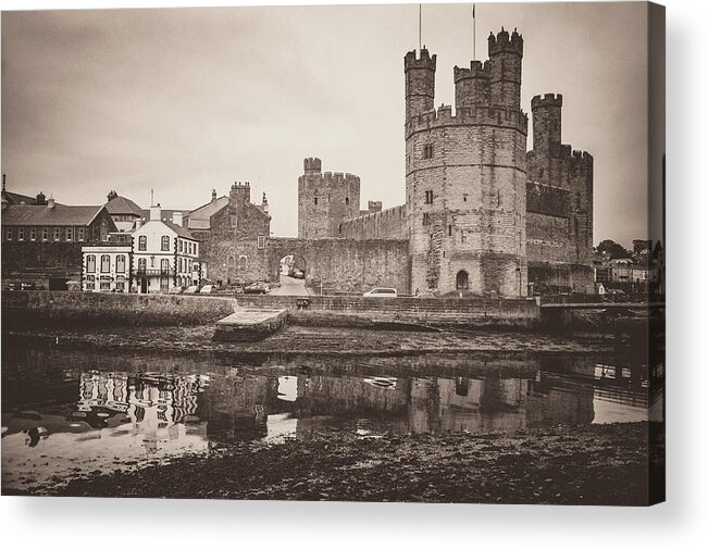 Caernarfon Castle Acrylic Print featuring the photograph Caernarfon Castle by Rob Hemphill