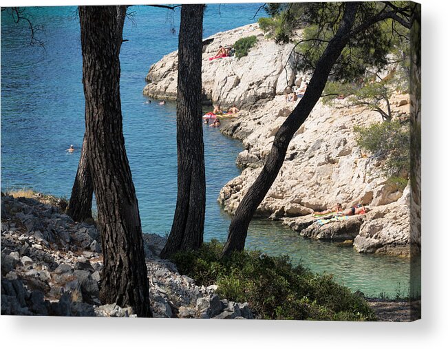 Tranquility Acrylic Print featuring the photograph Calanques near Cassis by Martin Child